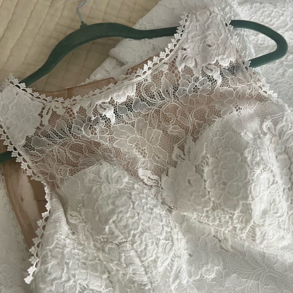 Elegant Lace Wedding Dress - Picture 13 of 16